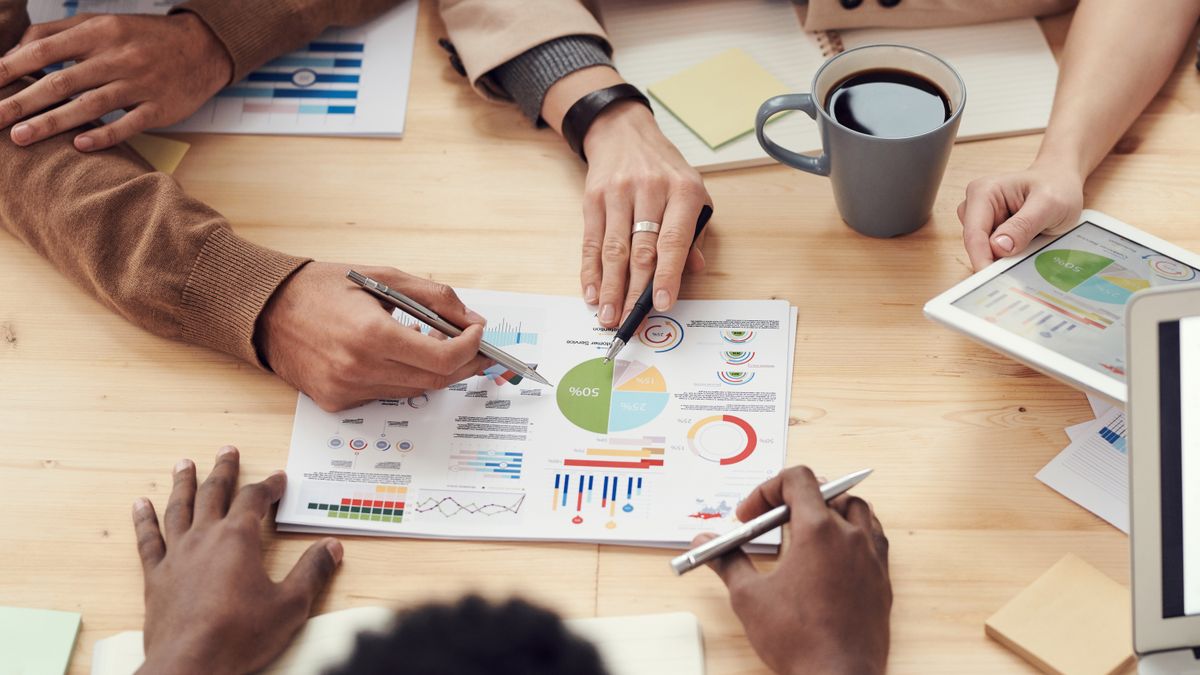 Projekbord met beskikbare KI-evaluasietake